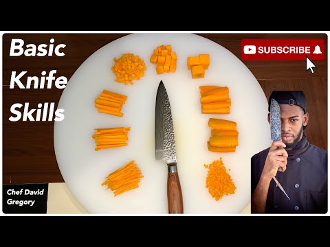 Basic knife skills | Learning different cuts | Julienne | Batonnet | dice...