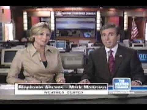 Weather Channel clip w/ Local Forecast 1028AM-1038AM Friday September 19 2003 - Hurricane Isabel