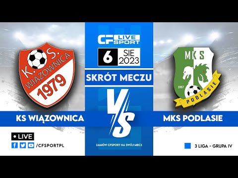 WIDEO: KS Wiązownica - Podlasie Biała Podlaska 0-2 [SKRÓT MECZU]