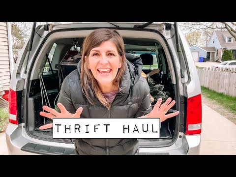 Thrift Haul - Goodwill Finds - Prepping for Antique Acres