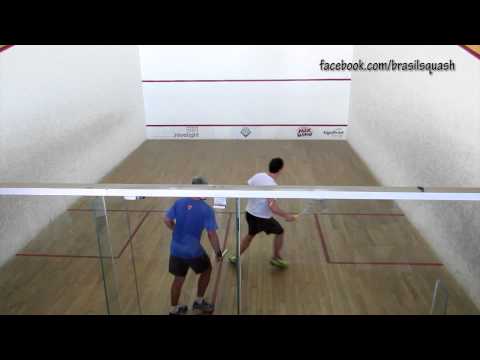 Squash : 2013 Campeonato Brasileiro - (MELHORES MOMENTOS) Marcelo Ribeiro v Rafael Silveira