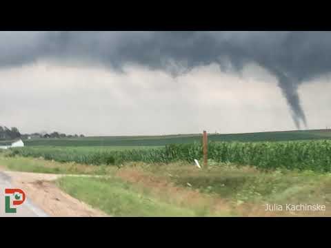 Alison-Shell Rock, Iowa Tornado - July 14, 2021 #tornado