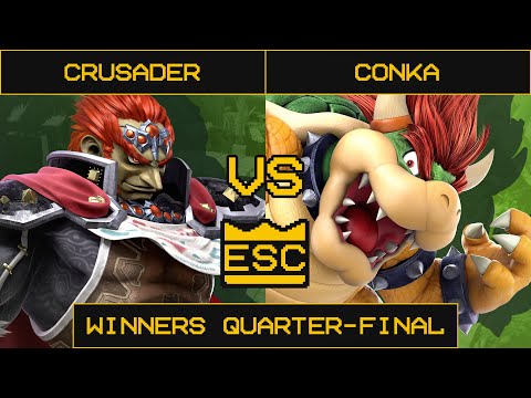 ESC 29 Smash Ultimate Winners Quarter-Final - Crusader (Ganondorf) Vs. Conka (Bowser)