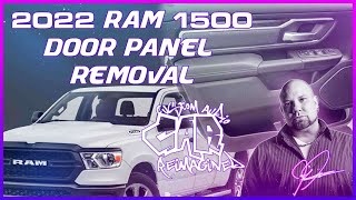2022 RAM 1500 How To Remove Door Panel in under 5 minutes