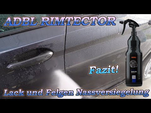 ADBL RIMTECTOR Lack und Felgen Nassversiegelung Langzeitfazit! 6 Wochen und 2100 km