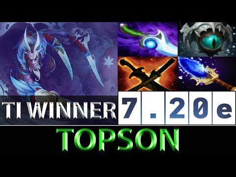 TOPSON [Riki] Interesting Carry TI Winner Edition ► Dota 2 7.20e