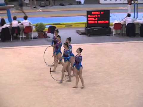 Championnats de France Division Nationale 1 Gymnastique Rythmique année 2005 partie 4/6