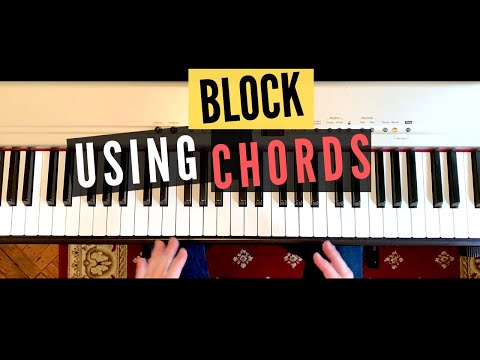Block Chords Lesson - How to Practice and Apply Them (Jazz Piano)