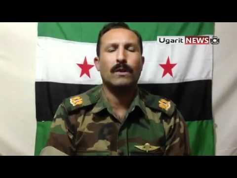 انشقاق الرائد المظلي حسام منيف العسكر من دير الزور قائد السرية الثالثة الكتيبة 1274 من قوات حرس الحدود وانضمامه إلى الجيش السوري الحر