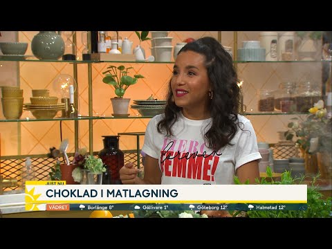Markiz lagar mat till chokladälskare: ”När man lagar mat måste man vara modig” - Nyhetsmorgon (TV4)