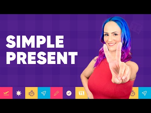 Simple Present ❗ O Tempo Verbal mais Utilizado no Inglês❗ | Teacher Elza