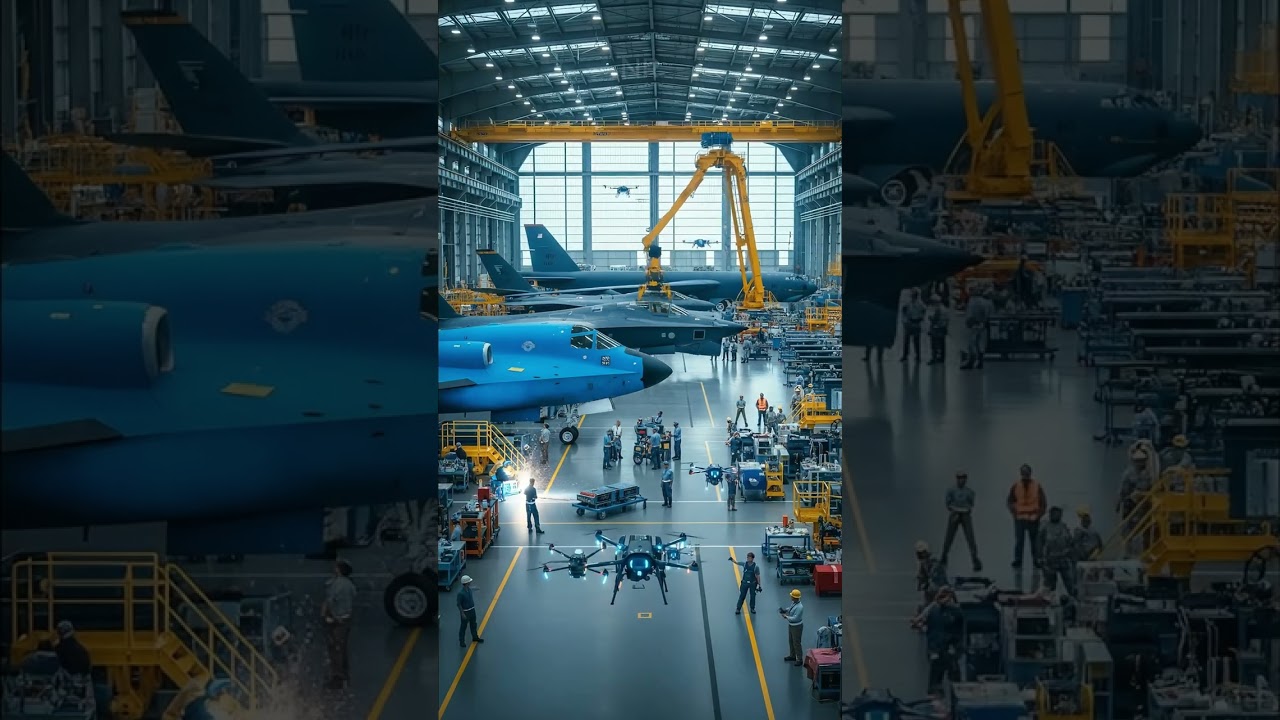 Next-Gen Fighter Jets & Robotics: #shorts #fighterjets #robotics #futuretech #militaryinnovation