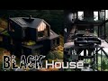 black house design | forest house design
