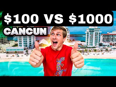 , title : 'CANCUN MEXICO - $100 vs $1,000 HOTEL'