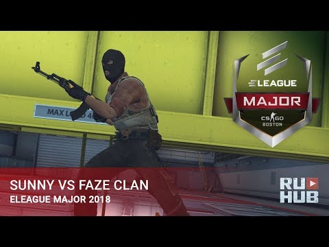 suNny vs FaZe Clan @ ELEAGUE Major: Boston 2018