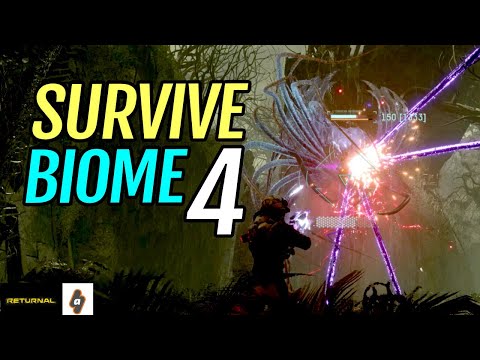 How to EASILY Defeat ALL Enemies in Biome 4 (Echoing Ruins Walkthrough) | Returnal