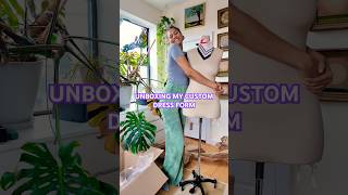 Unboxing my custom dress form🥳AKA my clone! #sewing #draping #fashiondesigner