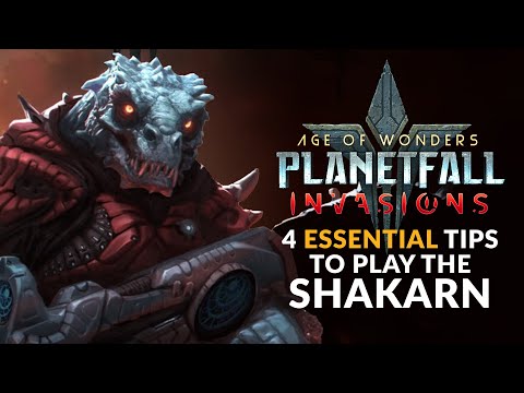 Age of Wonders: Planetfall | 4 ESSENTIAL TIPS TO PLAYING SHAKARN (Invasions DLC)