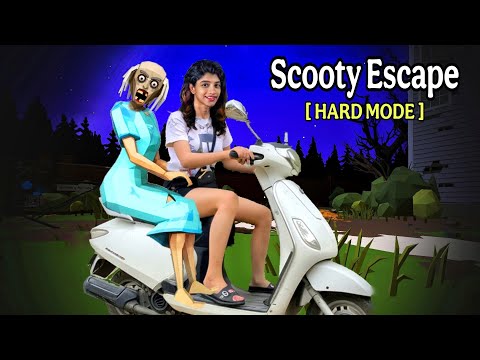 Mad Granny Scooty Escape [Hard Mode]
