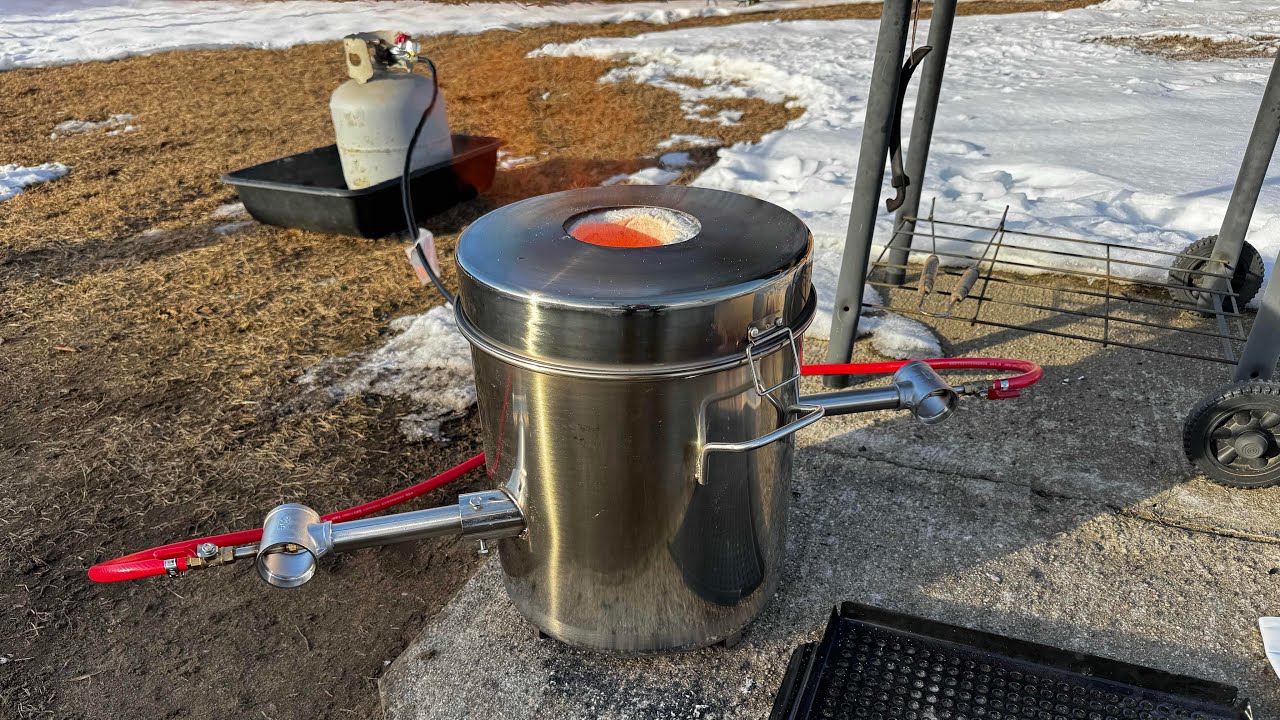Step by Step On How to Melt Copper Into Bars