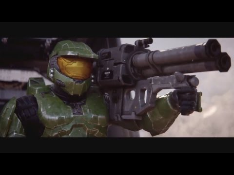 Halo 2 Anniversary Cutscenes - "14 - Helljumpers" HD (Blur Studios)