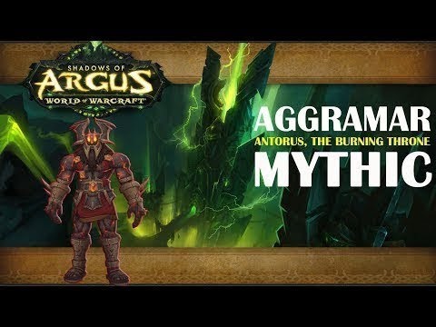 Episteme vs Aggramar Mythic - Antorus the Burning Throne (Blood DK PoV (Grip-Bot))