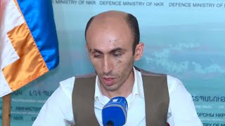 Брифинг омбудсмена Арцаха Артака Бегларяна