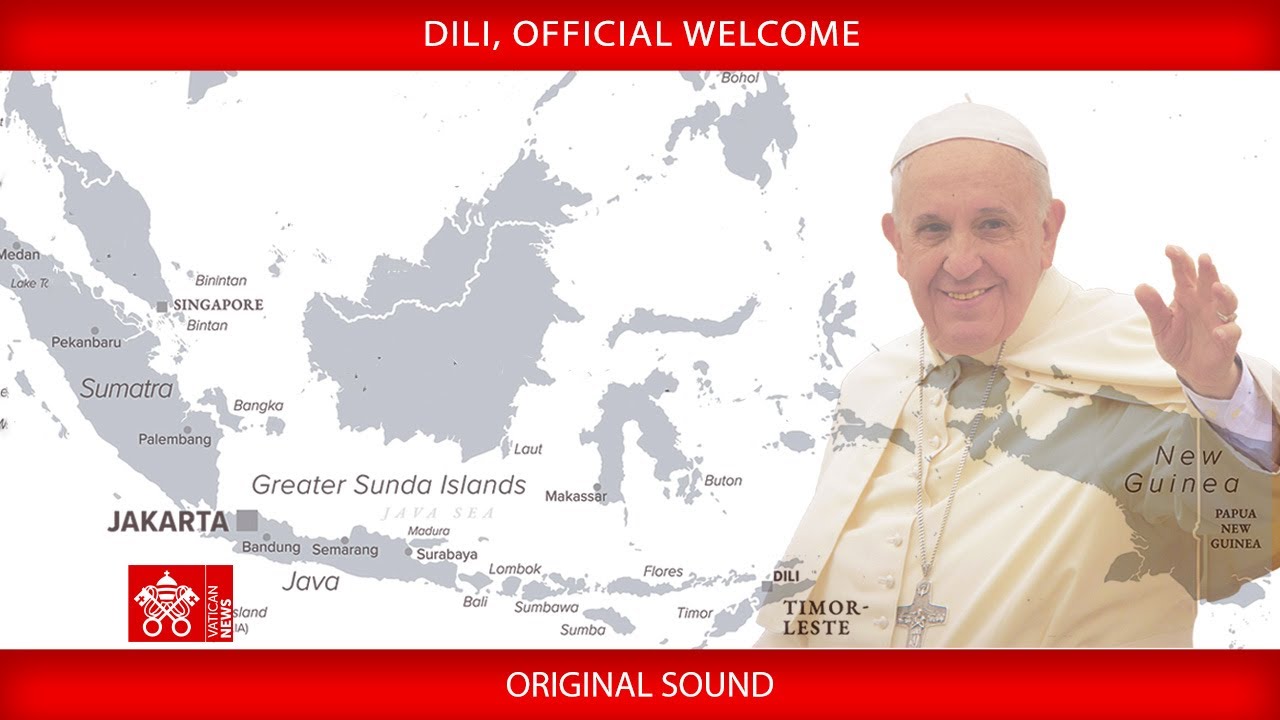 Dili, Official Welcome, 9 September 2024, Pope Francis