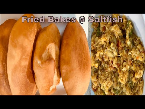 How To Make Fried Bakes @ Saltfish