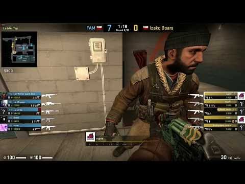 Pro Gaming - CS:GO, Izako Boars vs FAM, Map 3 - Train (16th of September 2018), Let's Play Czesto...