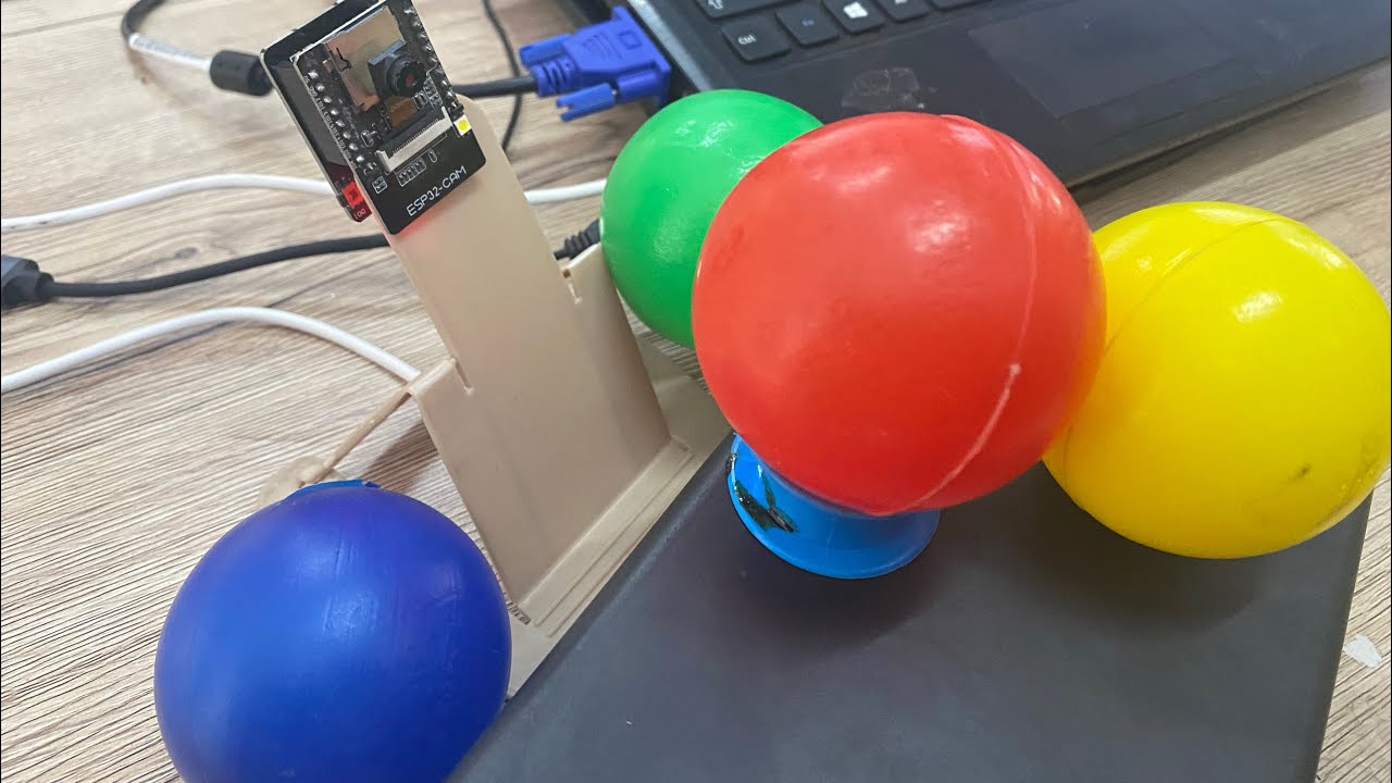ESP32 Cam Deteksi Warna Bola 
