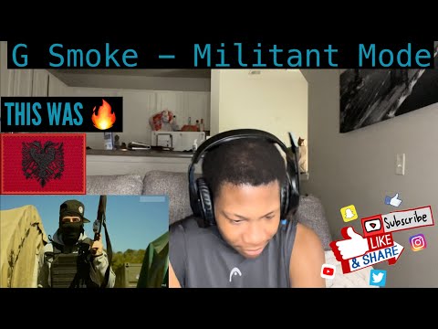 ALBANIAN DRILL REACTION G Smoke - Militant Mode (Official Video) | LMERicoTv Reaction