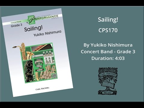Sailing! (CPS170) by Yukiko Nishimura