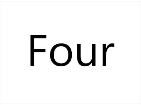 How to Pronounce Four