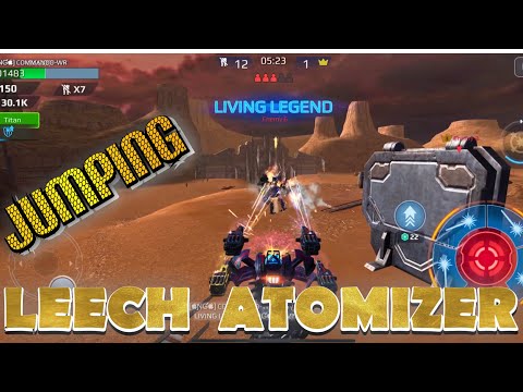 LEECH ATOMIZER-9 😱 | NEW SKIN | LEAVING LEYENDEND | GAMEPLAYPLAY