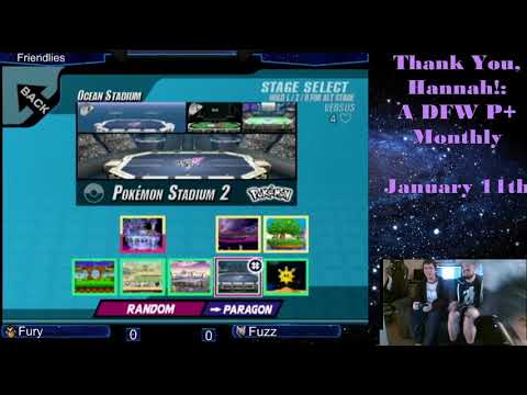 Fury (C. Falcon) vs Fuzz (Mewtwo) - Thank you, Hannah!, A DFW P+ Monthly