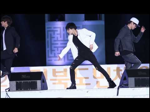 【WithTaemin随行】140829 第52届庆北道民体育大会开幕式祝贺公演 Everybody 主泰民