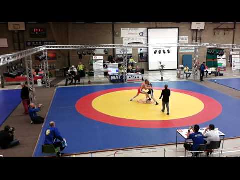 ROUND 4, Grigory Stepanov, Wrestling Grenslandtoernooi Netherlands 2014