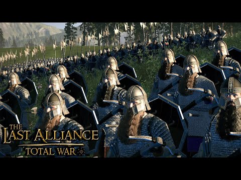 Dwarven Stand Against A Horde Of Orcs - Last Alliance: Total War