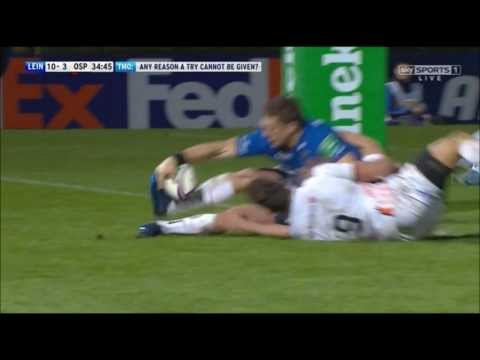 Jeff Hassler "brilliant defence" saves try for the Ospreys