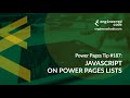 Power Pages Tip #187 - JavaScript on Power Pages Lists - Engineered Code