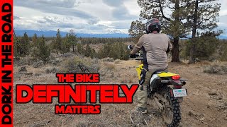 "It's Not the Bike, it's the Rider" is WRONG