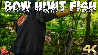 PRIMITIVE PIT-SMOKED FISH HUNT WITH A BOW!