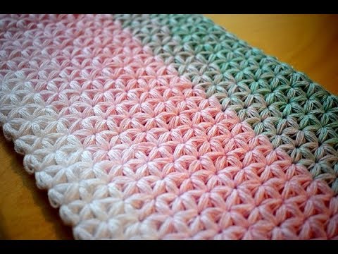 Sternenmuster / Jasminmuster in Runden & Reihen