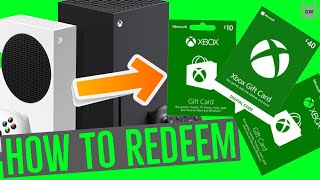 How to Redeem a GAME Code on Xbox Series X/S! How To Redeem Codes On Xbox Series X/S!