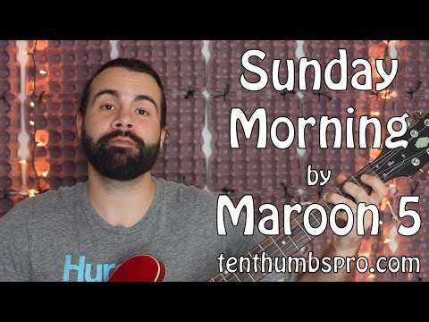 Sunday Morning - Maroon 5 - Easy Guitar Tutorial