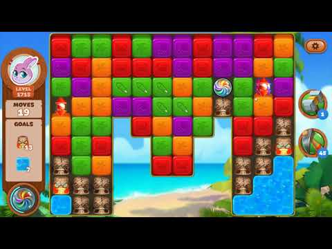 Lost Island Blast Adventure Level 1715 NO BOOSTERS - A S GAMING