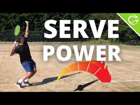 Simple Tennis Serve Power Trick - Serve Tennis Lesson