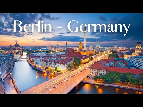 Berlin, Germany in 4K | Modern City Structure From the Air