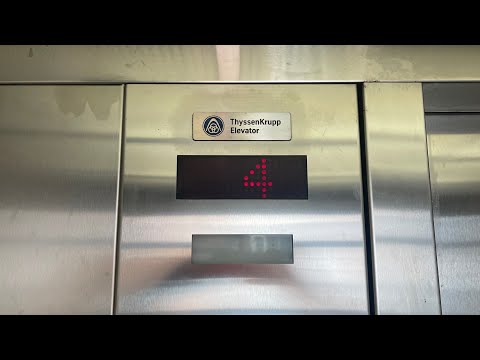 Scenic ThyssenKrupp Oildraulic Elevator (Car 2) | Mowatt Lane Garage | Univ of MD | College Park, MD